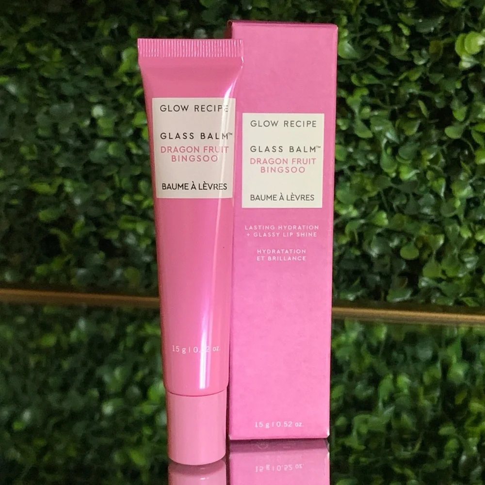 Glow Recipe DRAGONFRUIT BINGSOO Glass Balm Lip Treatment for Shine & Hydration 🆕